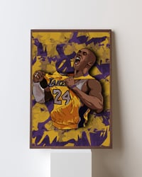 Image 4 of Kobe Bryant: Mamba Mentality" - Iconic 11x14 Art Print