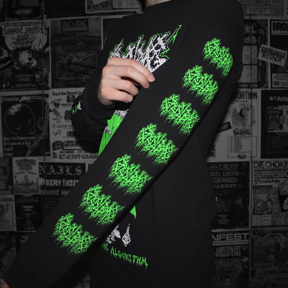 _CRUSTBAG_ "Sacrificed To The Algorithm " - Longsleeve