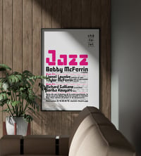 Image 1 of Jazz | Affiche signée par Philippe Apeloig