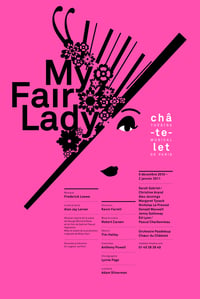 Image 4 of My Fair Lady | Affiche signée par Philippe Apeloig