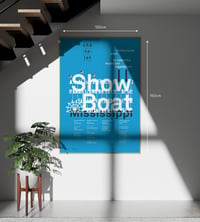 Image 3 of Show Boat | Affiche signée par Philippe Apeloig