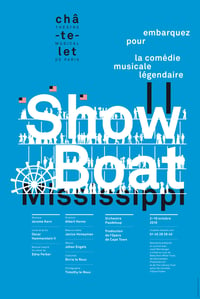 Image 4 of Show Boat | Affiche signée par Philippe Apeloig