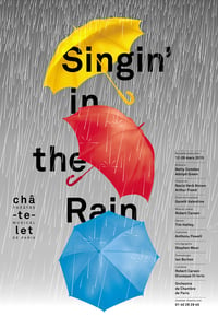 Image 4 of Singin in the rain | Affiche signée par Philippe Apeloig