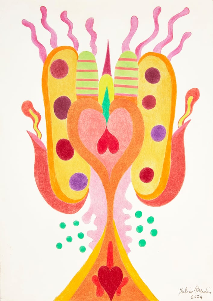 Image of Fulvia Mendini - Fiore Vibrante