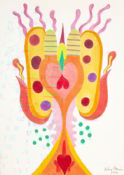 Image of Fulvia Mendini - Fiore Vibrante