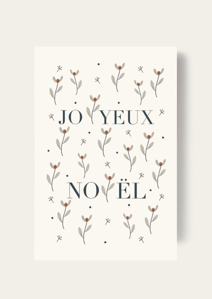 Image of Carte - Joyeux Noël Gui