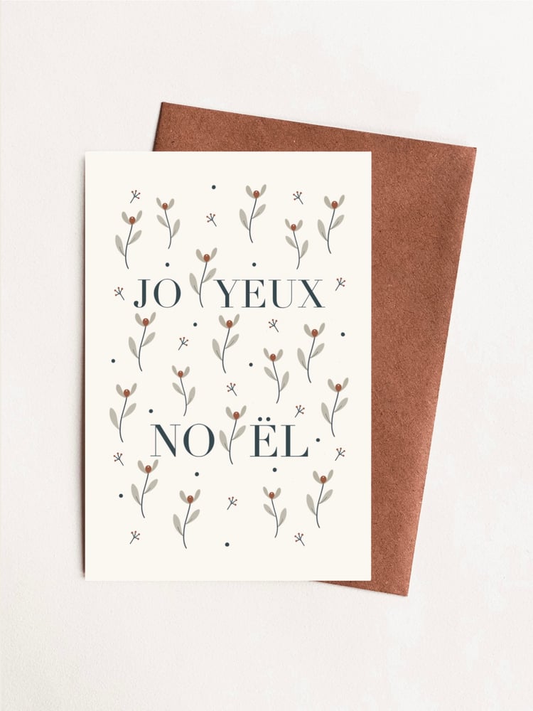 Image of Carte - Joyeux Noël Gui