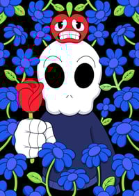 Image 1 of BLUE FLOWERS