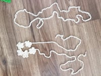 Image 2 of Women hand crochet wild flower jelwery (cotton, choose  color)