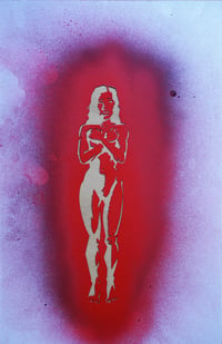 حرة (Free Femme) Stencil