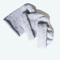 Image 1 of Unisex hand  knit slouchy beanies hat (recycled  mohair blend) 