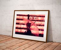 Image 2 of Girl with umbrella and lanterns - Fine Art - 10 copies / Signed