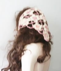 Image 5 of Women hand crochet flower bandana top 