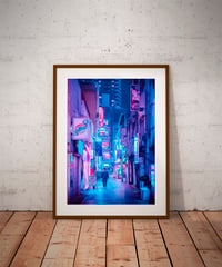 Image 1 of Ikebukuro Neon Night - Fine Art - 10 copies / Signed