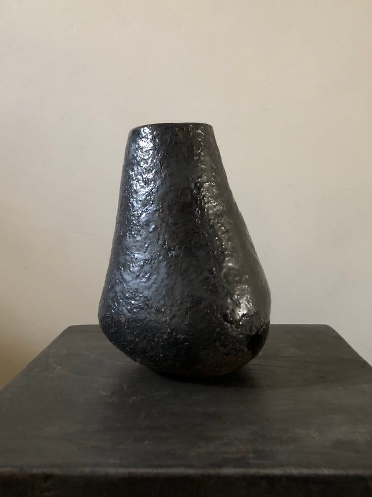 Image of handbuilt ceramic vase