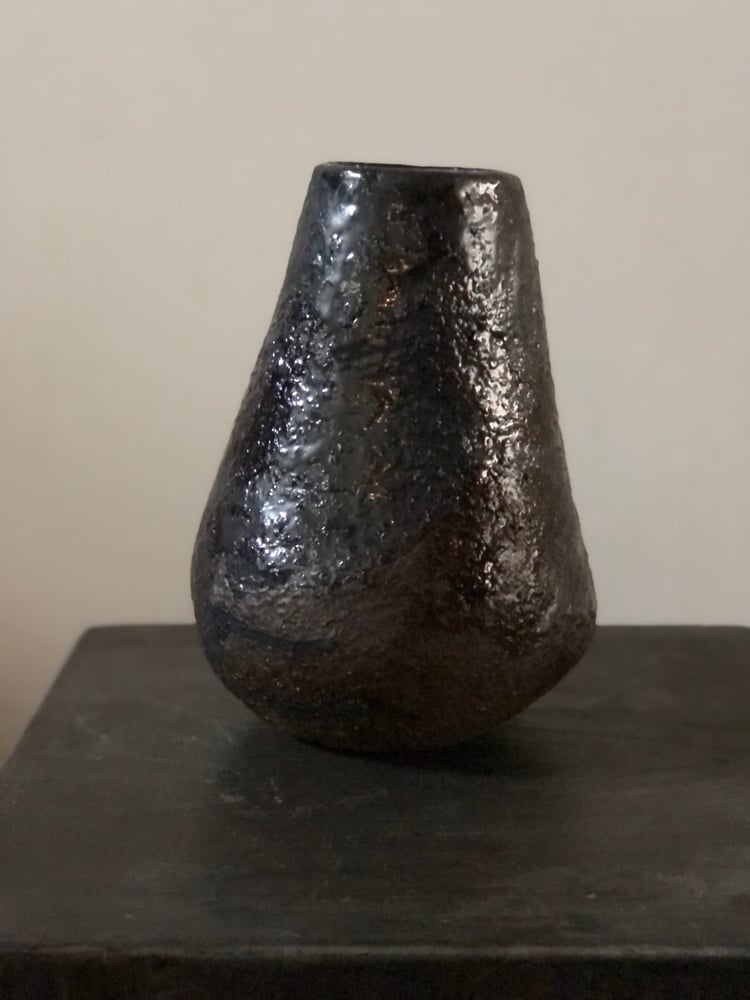 Image of handbuilt ceramic vase