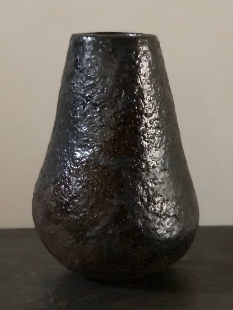 Image of handbuilt ceramic vase