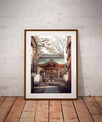 Image 1 of Old temple in Tokyo - Fine Art - 10 copies / Signed