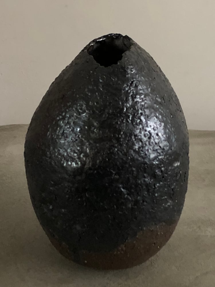 Image of irregular ceramic vase