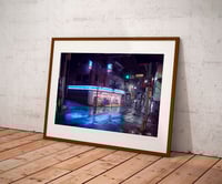 Image 2 of Kombini on neon night - 10 copies / Signed / Fine art paper