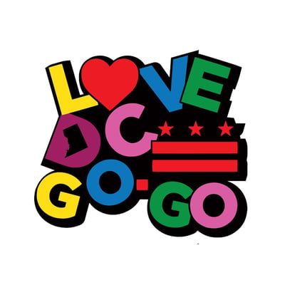 Image of LOVE DC GOGO UV Sticker