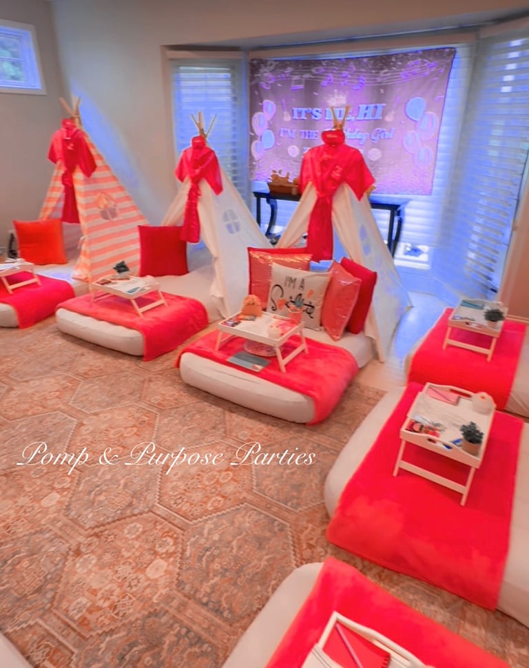 Sleepover TeePee Packages Image 3