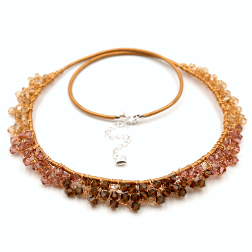 Image of MUMTAZ Necklace - Champagne