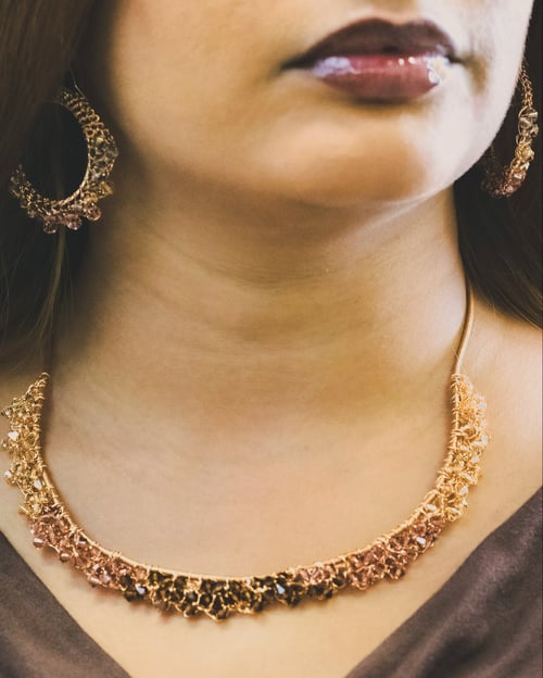 Image of MUMTAZ Necklace - Champagne