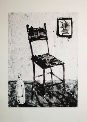 CHAIR AND BOTTLE