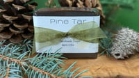 Image 2 of 100% Goat's Milk Pine Tar Handmade Soap