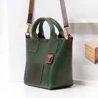 Image 4 of STUDIO LINE Two-way Tote small dark green