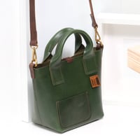 Image 2 of STUDIO LINE Two-way Tote small dark green