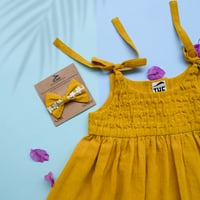 Image 2 of Organic Lozenge Smocking Tunic or Frock