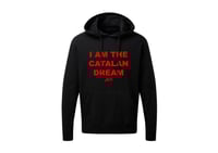 Image 1 of HOODIE  LIMITED EDITION - I 'M THE  CATALAN DREAM -JULIETA  Black
