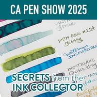 CA Pen Show Class 2025: SECRETS FROM THE INK COLLECTOR: Swatch & Catalog Your Collection