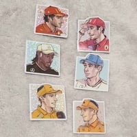 Image 2 of Drivers - Glitter Stickers