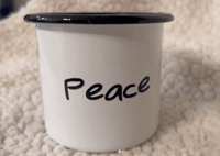 Image 2 of A Cup of Value: Peace Mug