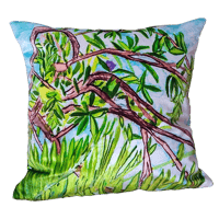 Image 2 of Warbling Robin Cushion Cover