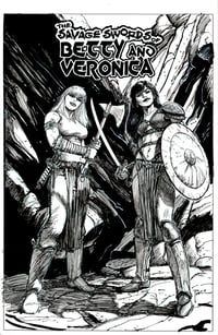 The Savage Swords of Betty and Veronica