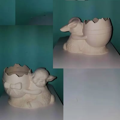 Image of Mid - Large Ceramic Bisque Multiple types