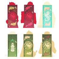 Image 2 of House of the Dragon - 3D Charms