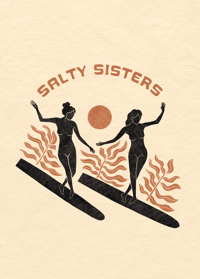 Image 1 of Salty Sister - Print