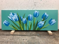 Image 2 of Blue Tulips by James Wolanin