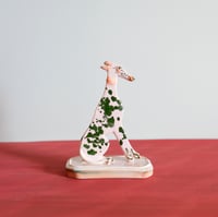 Image 1 of Miniature Whippet Ornament - Chromium splatter