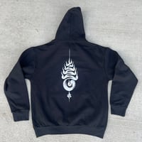Image 2 of “On the Path” Black Hoodie