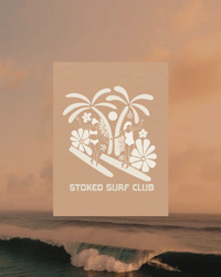 Image 2 of Stoked Surf Club Sisters - Print