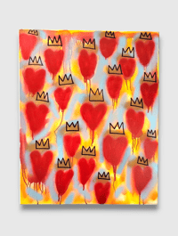 Image 1 of Graffiti hearts Painting