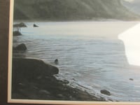 Image 8 of Vintage Landscape Art Print by Michael Revers (Lake District?) 1982,  Framed Size 14 3/8 x 11 1/4 in