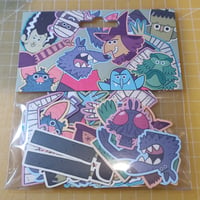 Image 1 of Monster Body Parts Sticker Pack