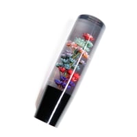 Crystal colour flower shift knob